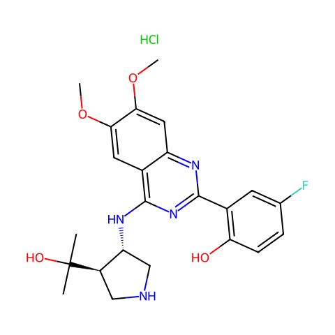 CCT241533 (hydrochloride)结构图