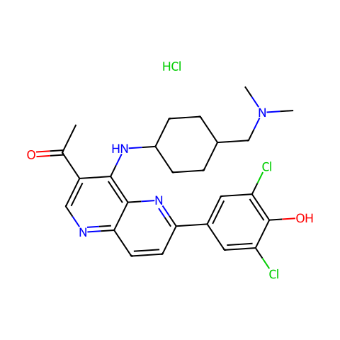 OTSSP167 (hydrochloride)结构图