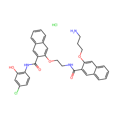 CREB inhibitor (666-15)结构图