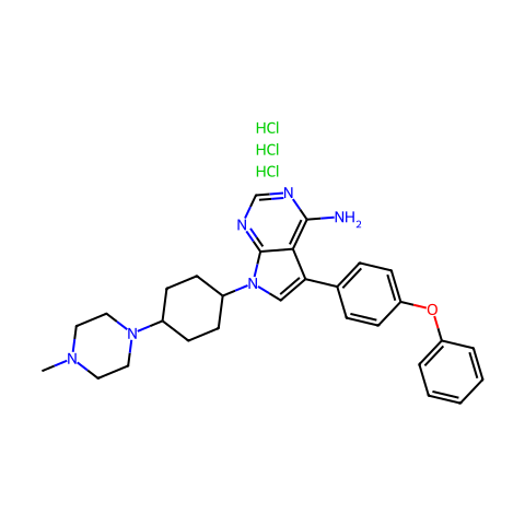 A 419259 (trihydrochloride)结构图