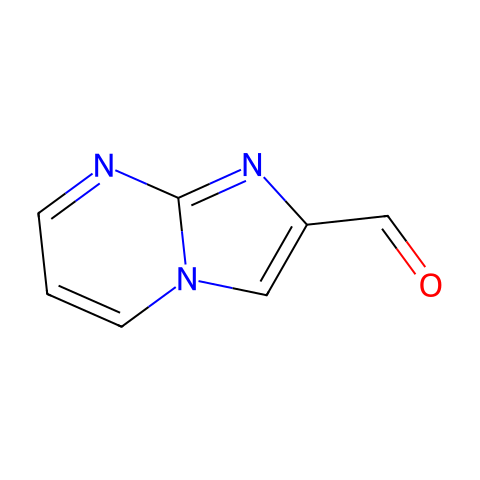 咪唑[1,2-A]嘧啶-2-甲醛结构图