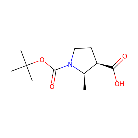 2-METHYL-PYRROLIDINE-1,3-DICARBOXYLIC ACID 1-TERT-BUTYL ESTER结构图