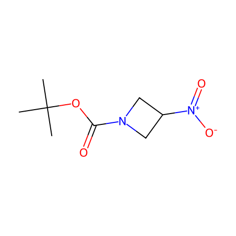 Tert-Butyl 3-Nitroazetidine-1-Carboxylate结构图