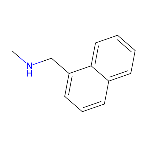 N-甲基-1-萘甲胺结构图