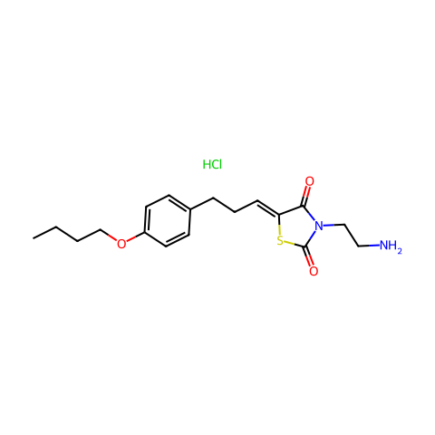 K145 (hydrochloride)结构图
