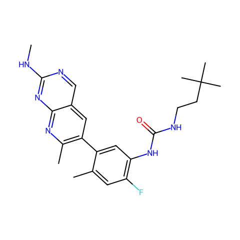LY 3009120,泛Raf激酶抑制剂结构图
