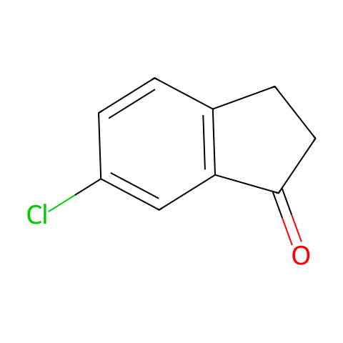 6-氯-1-茚酮结构图
