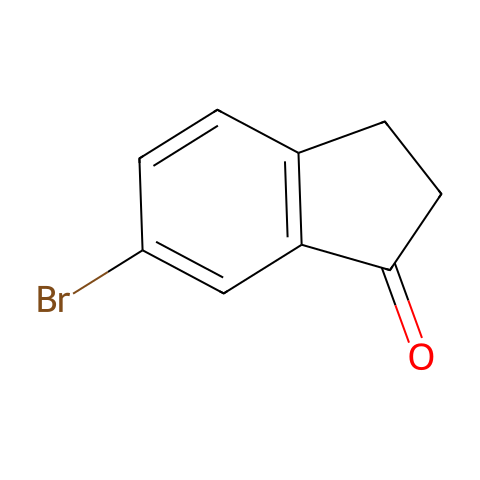 6-溴-1-茚满酮结构图