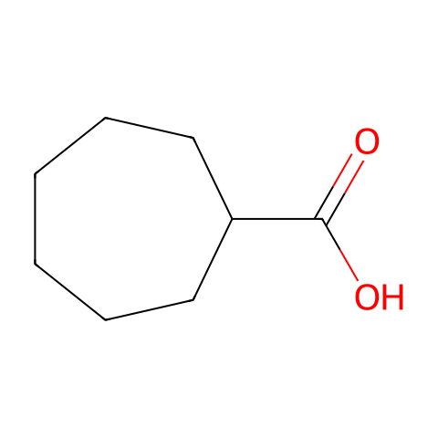 环庚烷羧酸结构图