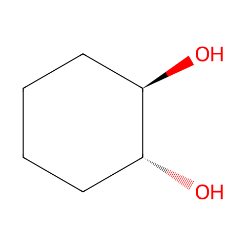 反式-1,2-环己二醇结构图