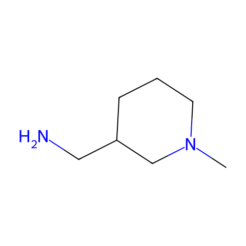 3-(Aminomethyl)-1-methylpiperidine结构图