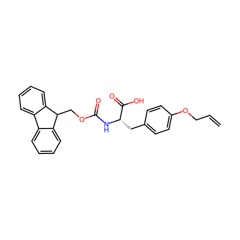 Fmoc-酪氨酸(All)-OH结构图