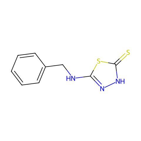 5-BENZYLAMINO-[1,3,4]THIADIAZOLE-2-THIOL结构图
