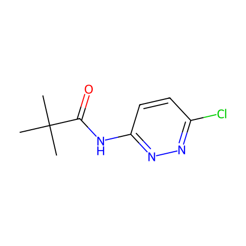 N-(6-氯哒嗪-3-基)新戊酰胺结构图