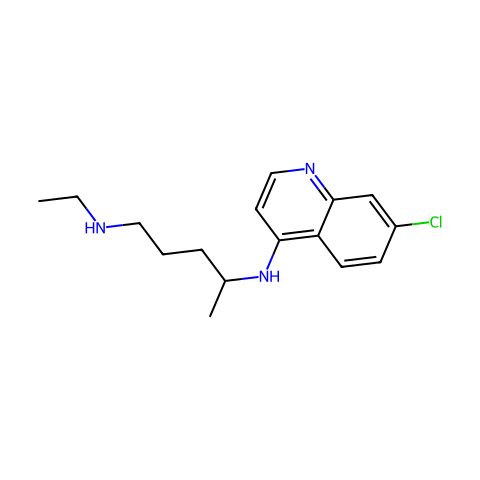 DESETHYL CHLOROQUINE结构图