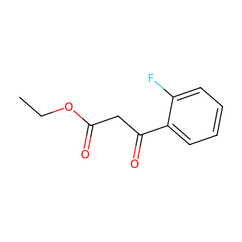 3-(2-氟苯基)-3-氧代-丙酸乙酯结构图