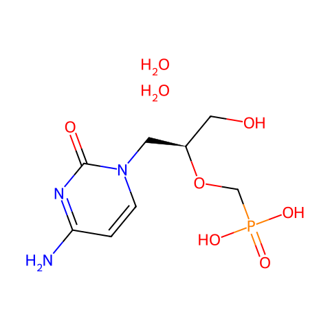 Cidofovir dihydrate结构图