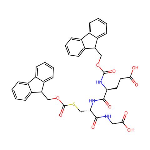 N,S-Bis-Fmoc-Glutathione结构图