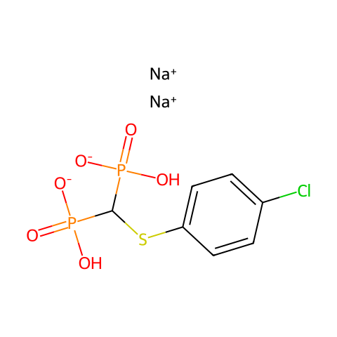 Tiludronate disodium结构图