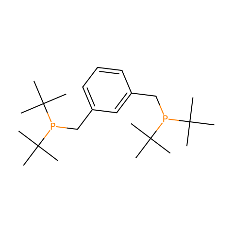 1,3-双(二叔丁基膦甲基)苯结构图