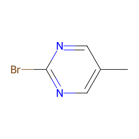 2-Bromo-5-methylpyrimidine结构图