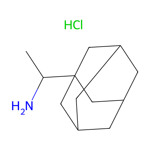 盐酸金刚乙胺结构图