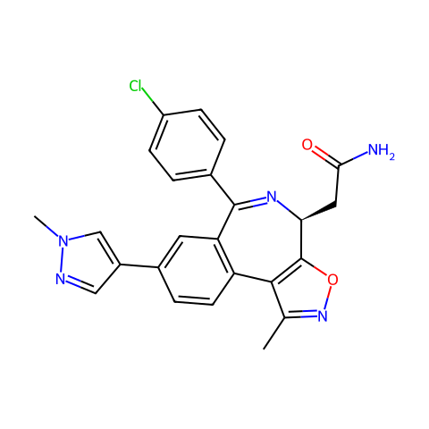 BET bromodomain inhibitor结构图