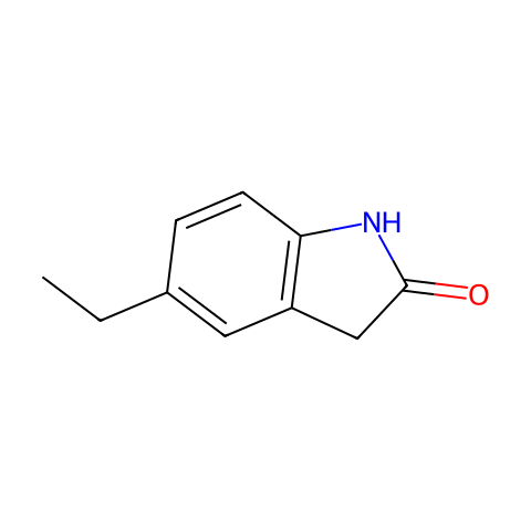 5-乙基吲哚-2-酮结构图