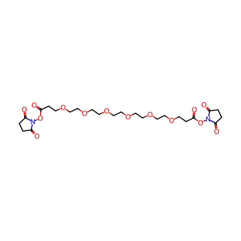 BIS-PEG6-NHS结构图