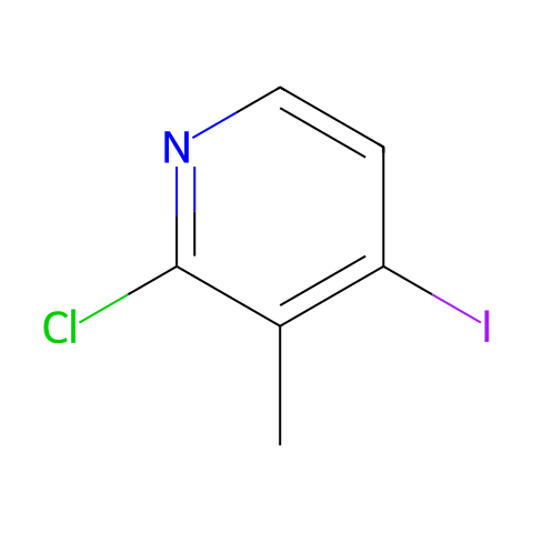 2-氯-4-碘-3-甲基吡啶结构图