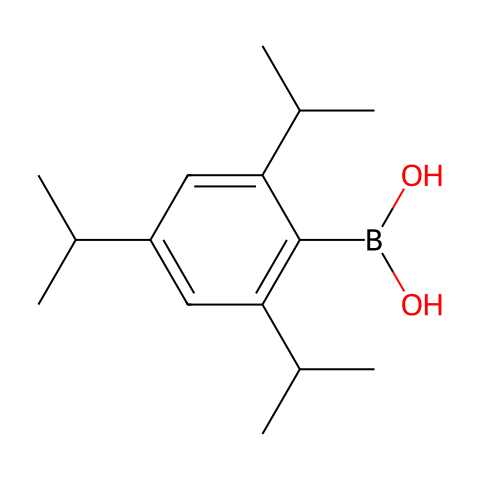 2,4,6-三异丙基苯硼酸 (含不同量的酸酐)结构图