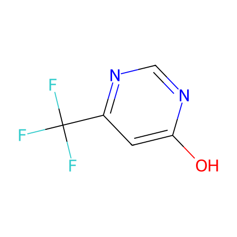4-羟基-6-(三氟甲基)嘧啶结构图