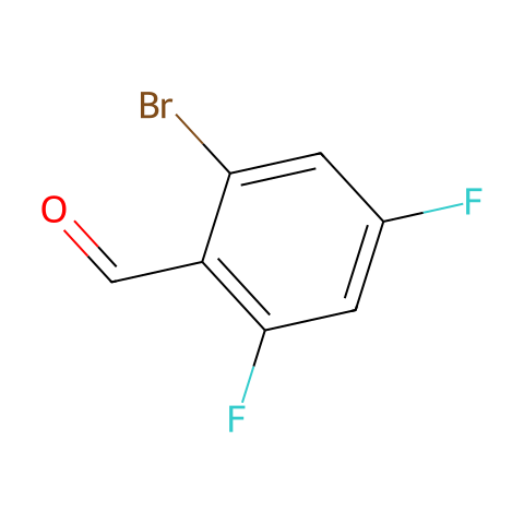 2-bromo-4,6-difluorobenzaldehyde结构图