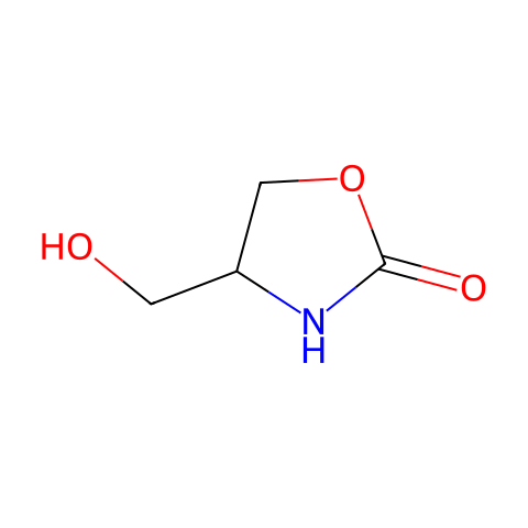 4-羟甲基噁唑烷-2-酮结构图