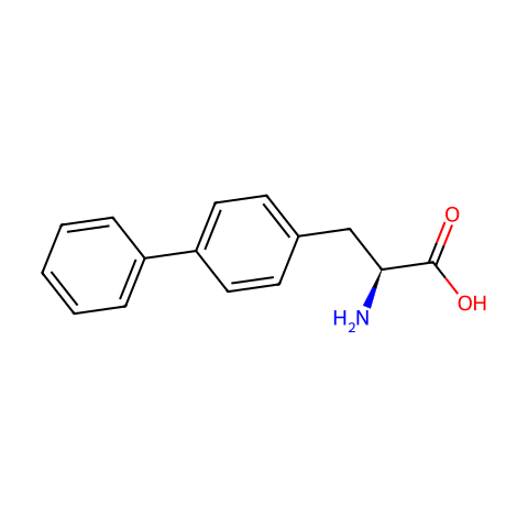 L-4,4'-联苯丙氨酸结构图
