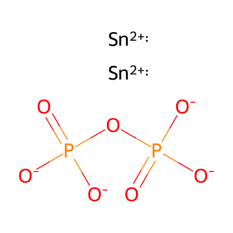 焦磷酸锡(II)结构图