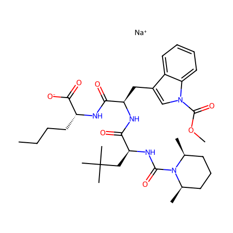 BQ-788 (sodium salt)结构图