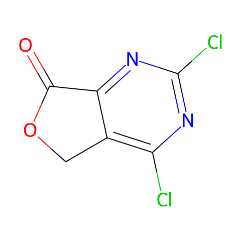 2,4-Dichlorofuro[3,4-d]pyrimidin-7(5H)-one结构图