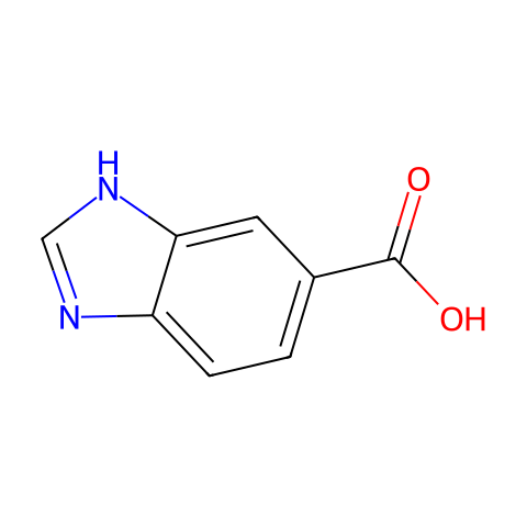 1H-苯并咪唑-5-羧酸结构图
