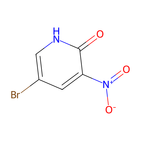 5-溴-2-羟基-3-硝基吡啶结构图