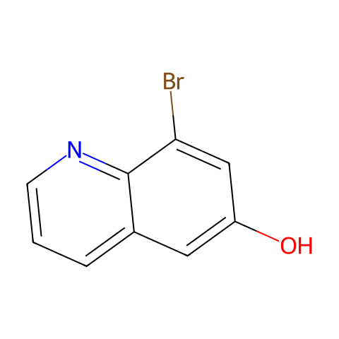 8-Bromoquinolin-6-ol结构图