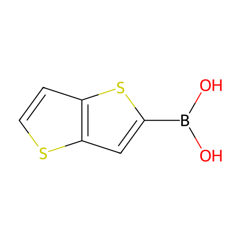 噻吩并[3,2-b]噻吩-2-硼酸 (含不同量的酸酐)结构图