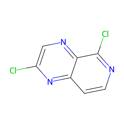 2,5-dichloropyrido[3,4-b]pyrazine结构图