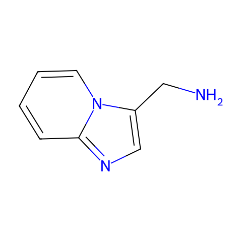 咪唑并[1,2-A]吡啶-3-甲胺结构图