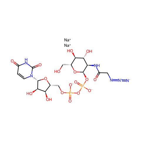 UDP-GlcNAz.2Na结构图