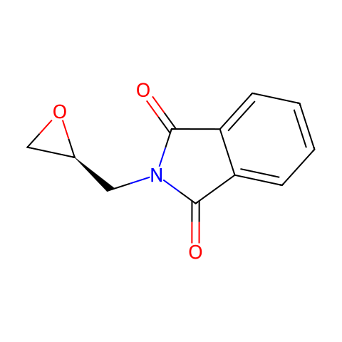 (S)-N-缩水甘油邻苯二甲酰亚胺结构图