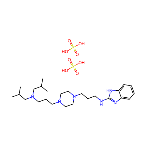 Ezeprogind disulfate结构图