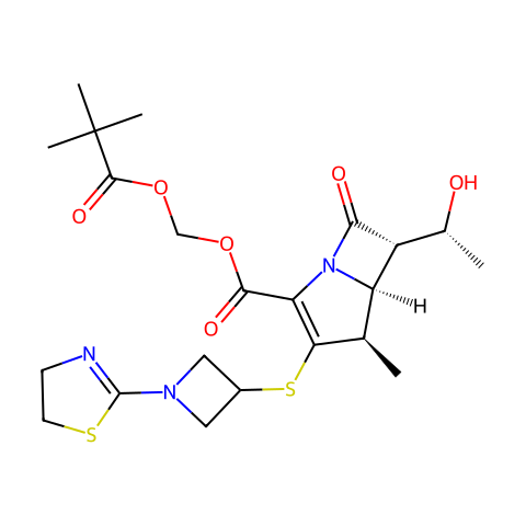 Tebipenem Pivoxil结构图
