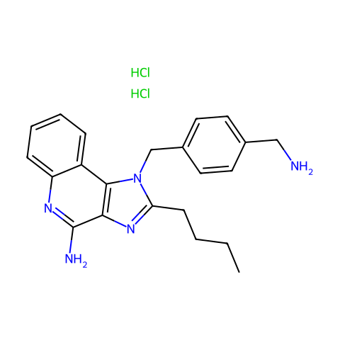 TLR7/8 agonist 1 dihydrochloride结构图