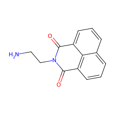 (2-Aminoethyl)naphthalimide结构图